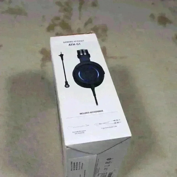 AUDIO-TECHNICA ATH-G1 Over-Ear Premium Gaming Headphones Microphone Wired - Picture 8 of 16